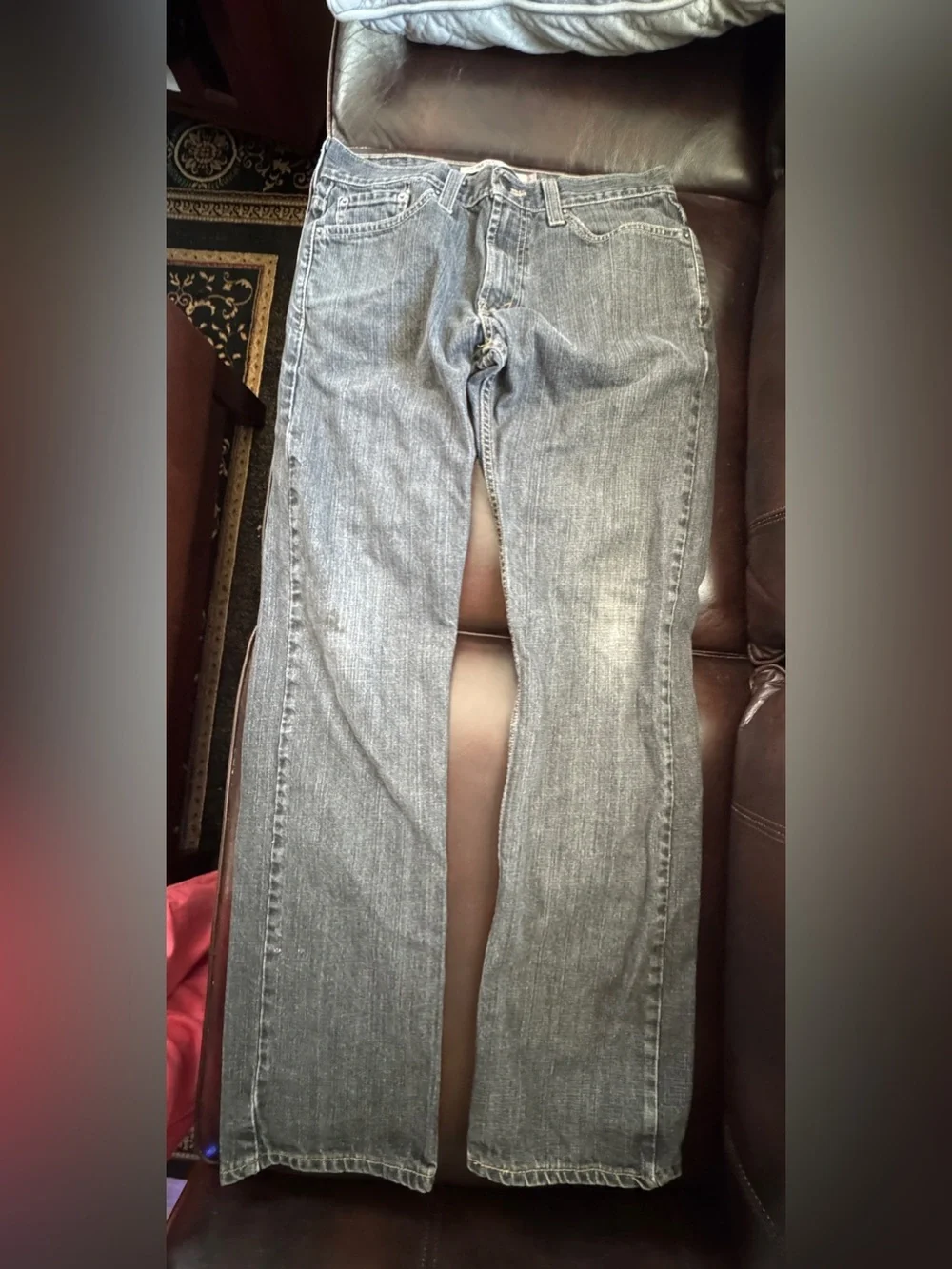 Levi's Slim Straight 514 Jeans in Charcoal Black